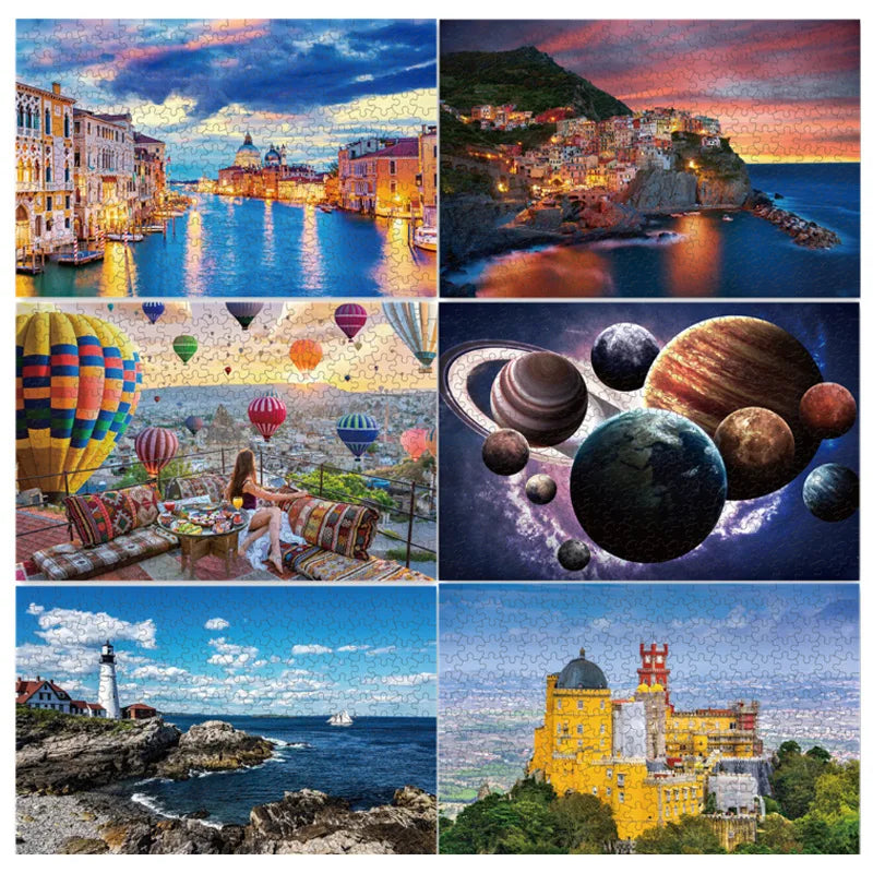 New 300 Pieces Hot Sale Puzzle Adult Puzzle Jigsaw Parper Puzzle Adulto Educational Toys Puzzle Toy For Children's Gift