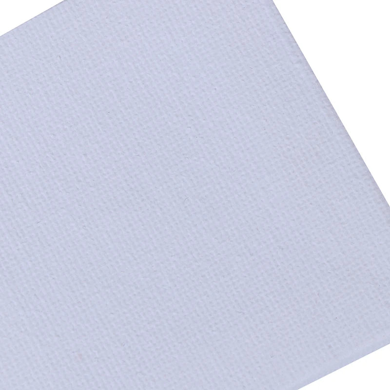 Pack of 1 Stretched Canvases for Painting Primed White 100% Cotton Artist Blank Canvas Boards for Painting 8 oz Gesso-Primed