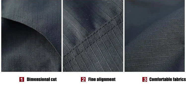 Black Utility Cargo Pants Sweatpants - Durable Work Trousers with Multi-Pockets, Comfort Fit for Outdoor Sports & Daily Casual