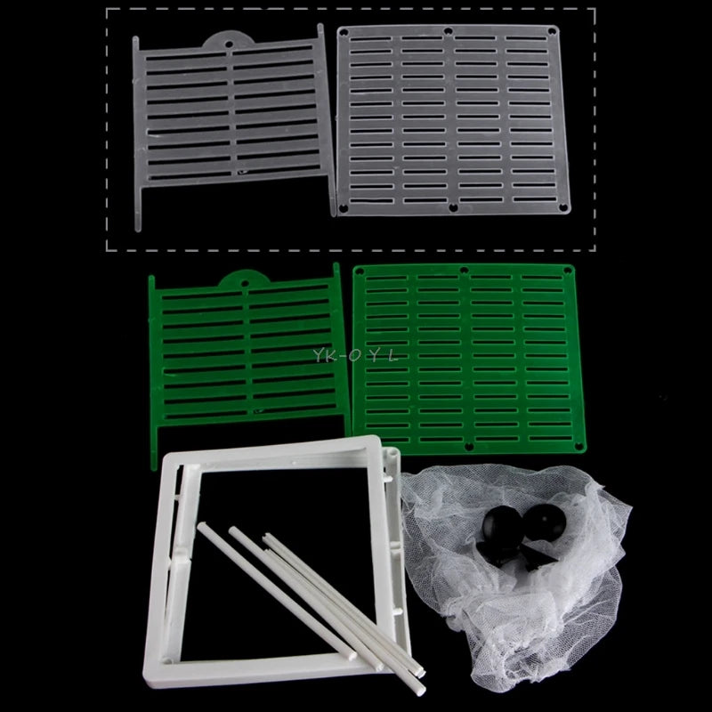 Aquarium Fish Tank Double Breed Incubator Breeder Rearing Trap Box Hatchery S/L