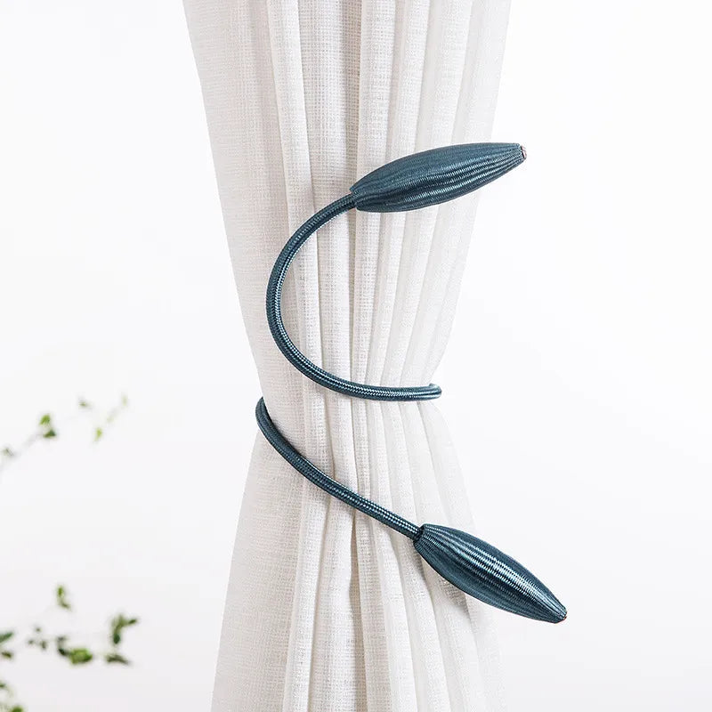 Arbitrary shape strong Curtain Tiebacks Plush Alloy Hanging Belts Ropes Curtain Holdback Curtain Rods Accessoires