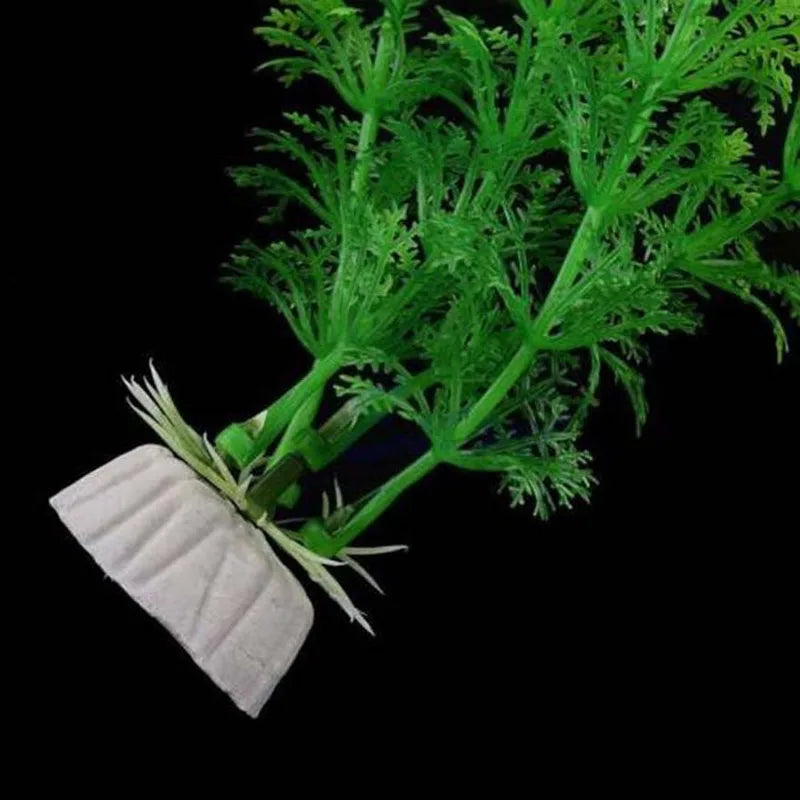Underwater Artificial Plastic Plants Decoration Aquarium Fish Tank Green Water Grass Ornaments Viewing Decor Pet Supplies