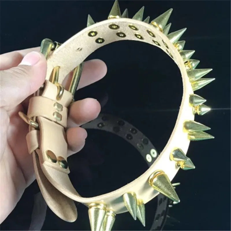 All Kinds of Gold Metal Screwback Cone Studs Bullet Spike Stud Punk Bag Belt Shoes Clothes Leathercraft Cone Rivet DIY