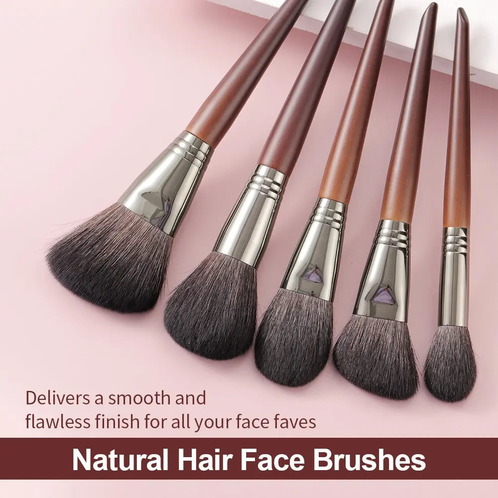 OVW Natural Makeup Brushes Set Eyeshadow Make Up Brush Goat Hair Kit for Makeup nabor kistey Blending pinceaux maquillage