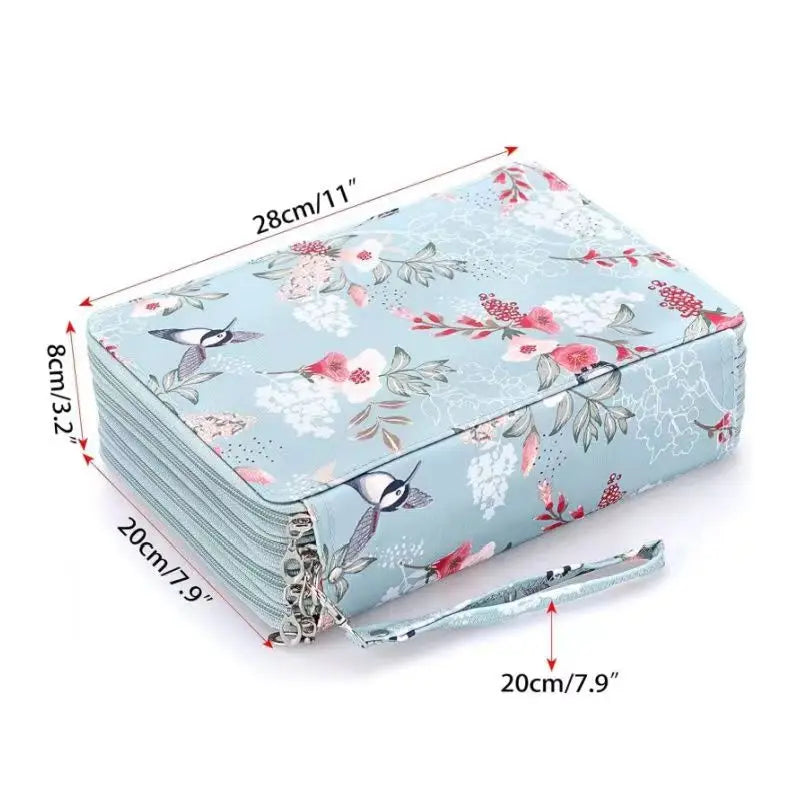 Kawaii Pencil Case School Pencilcase Supplies 200 Slot Stationery Bag Organizer Large Capacity Pen Box Astethic Holster Material