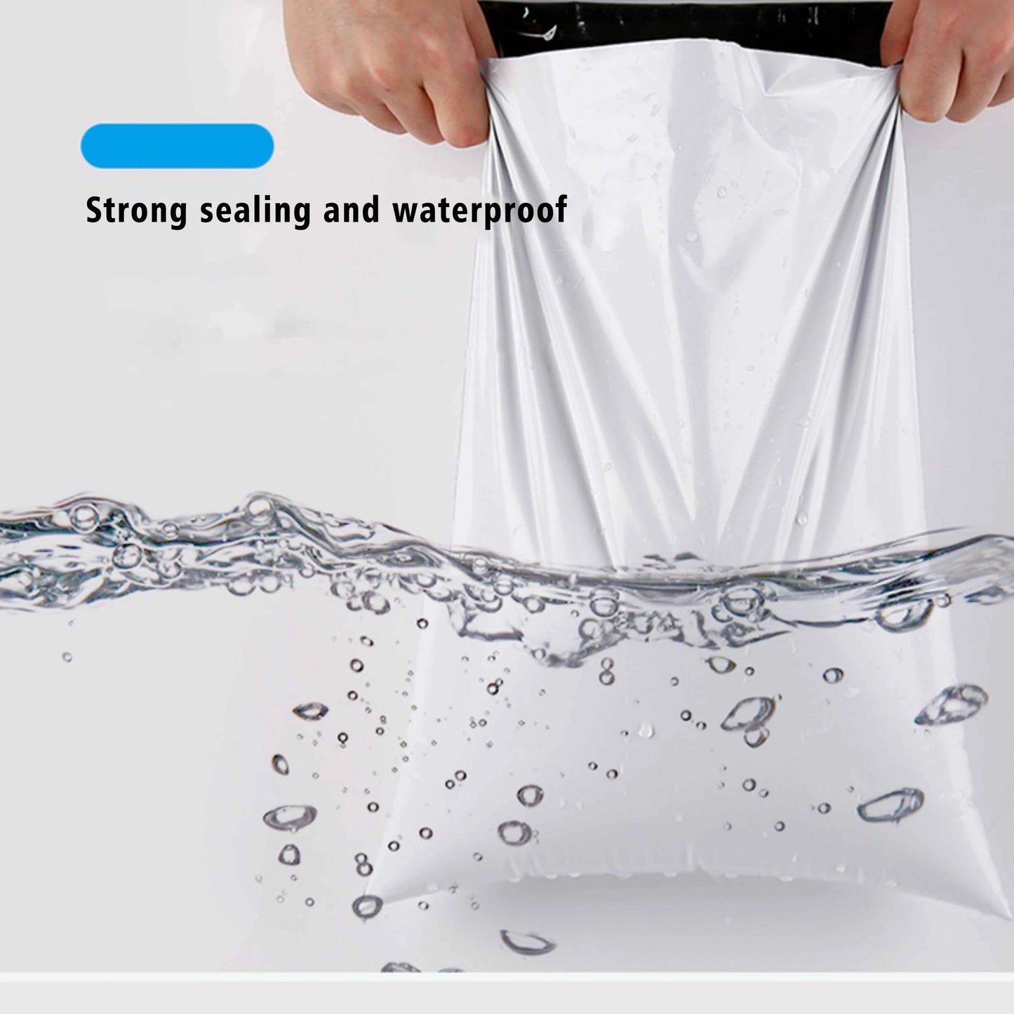 100PCS Custom Courier Bag Shipping Express Envelope Storage Mailing Bags Self Adhesive Seal Packaging Clothing Small Business