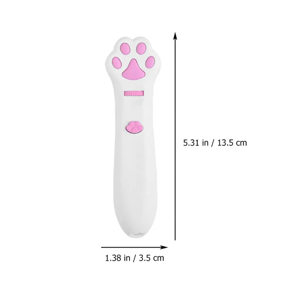 Laser Cat Teasing Stick Red Dot LED Light Pointer Interactive Toys Kitten Dog Chasers Training Indoor Pet Accessories Teasers