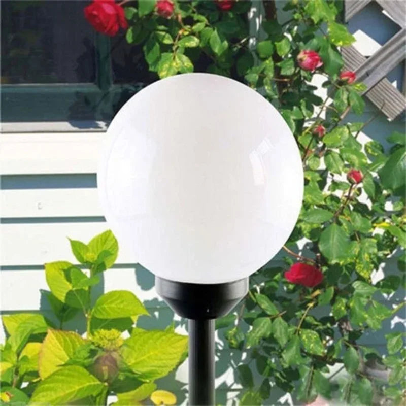 Solar Garden Ball Lights Outdoor Solar Power Outdoor Garden Path Yard Lawn Road Courtyard Ground Waterproof Lamps Decoration