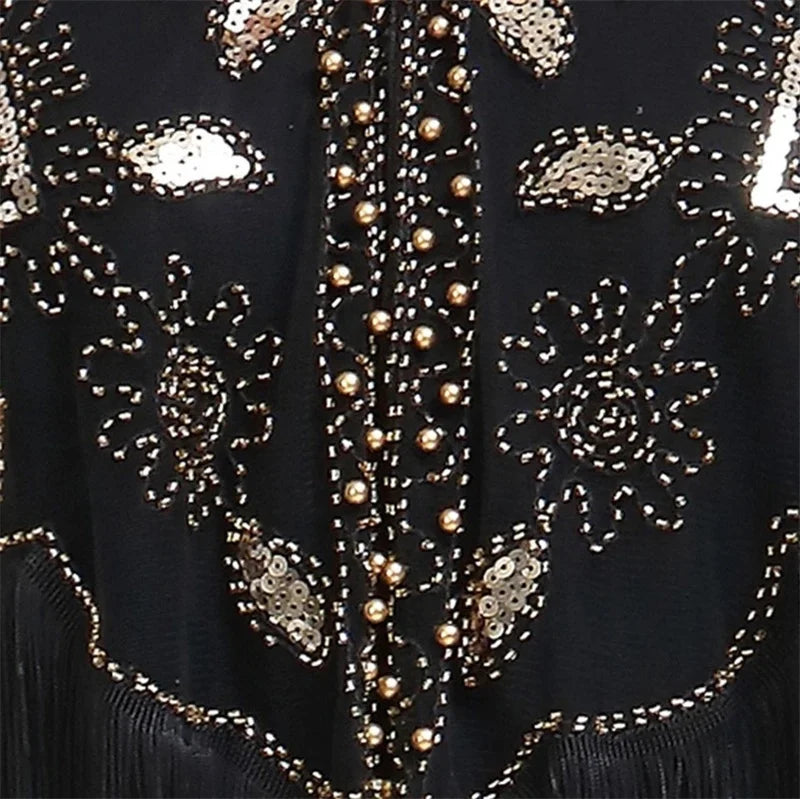 Bling Tassels Blouse Shirt Sexy Women Summer Sequin Casual Tops Camiseta Mujer Poncho Shirt Blusas Pullover Party Club Clothing
