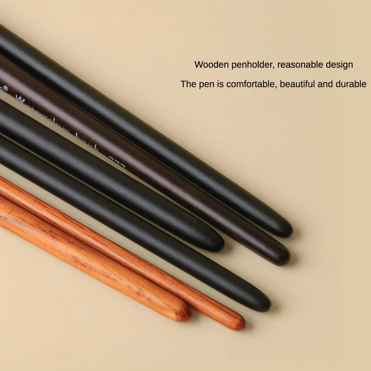 11 Pcs Animal Hair Brush Bamboo Curtain Set Nylon Hair Watercolor Fan-shaped Pigment Board Brush Professional Grade Paintbrush