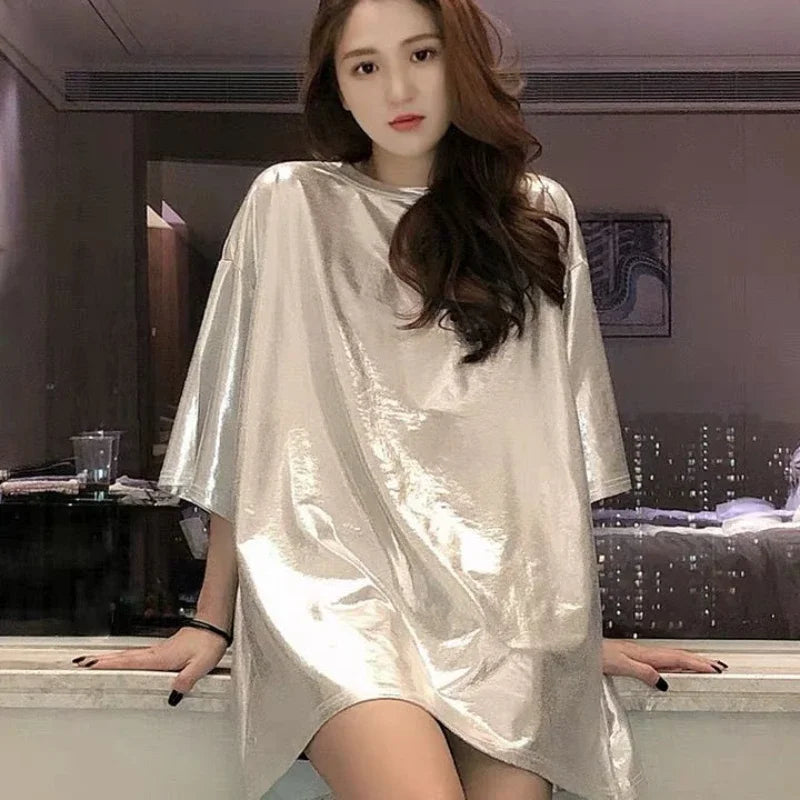 Summer Outfit Female Top Short Sleeve Women's T-shirt 2025 High Quality Y2k Fashion Korea Korean Style Popular Clothes Clothing