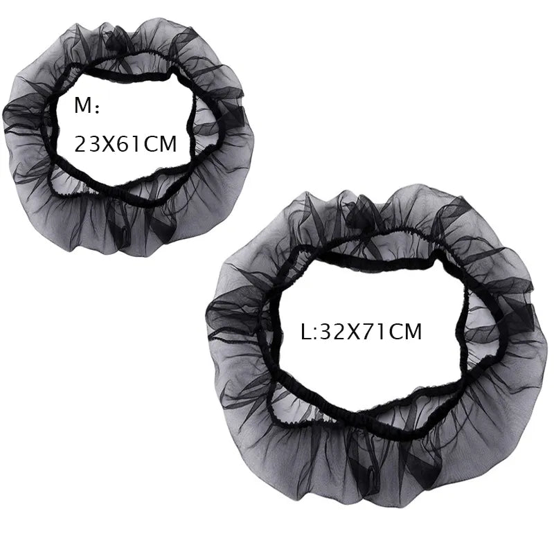 1PC DUniversal Mesh Bird Cage Cover Shell Skirt Net Easy Cleaning Catcher Guard Bird Cage Stretchy Mesh Parrot Bird Cage Net