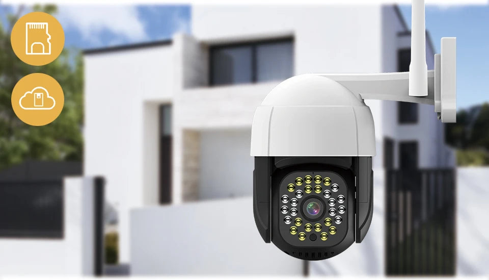 4K Auto tracking IP Camera Outdoor 5MP Night Vision Speed Dome CCTV Camera 8MP WIFI PTZ 1080P Home Security Video Surveillance