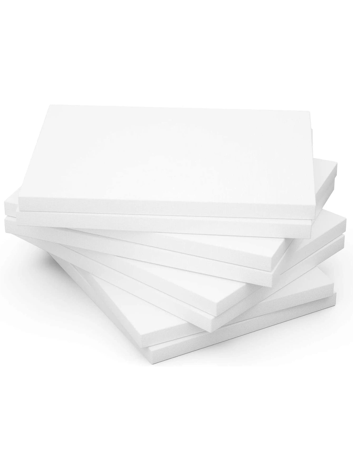 Bview Art 1pcs 100% Cotton 5x7inches Stretched Canvas for Painting, Acrylic Pouring, Oil Paint Dry & Wet Art Media