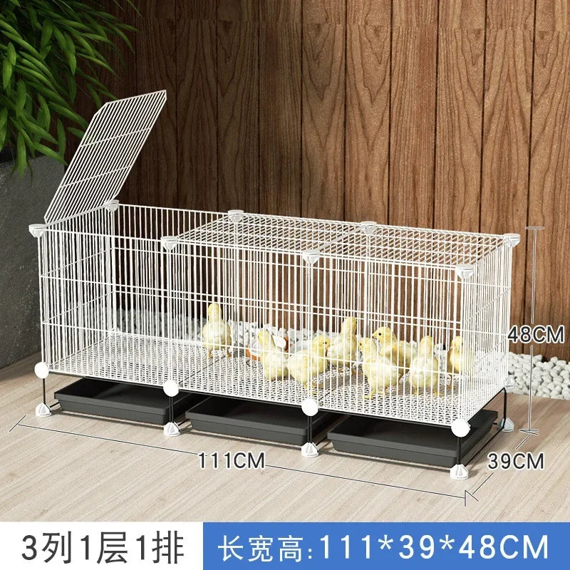 Chicken Coop, Indoor Chick Rearing, Balcony Breeding, Cage
