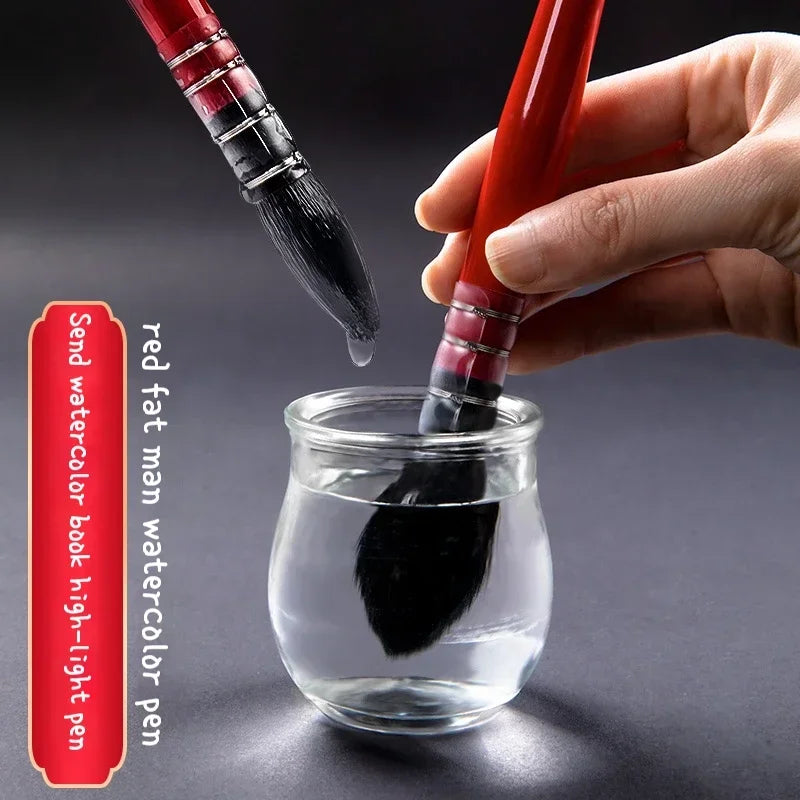 1pc Professional Watercolor Paint Brush Set High Quality Squirrel Hair Learning Oil Acrylic Painting Pens Art Brushes Supplies