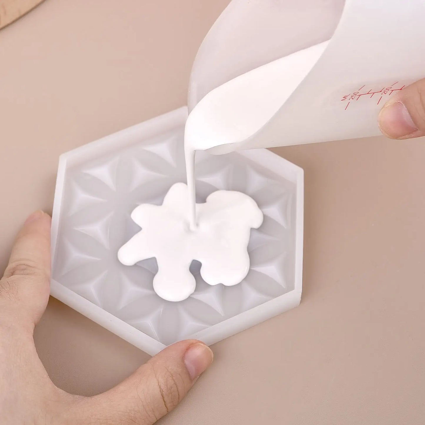 DIY Making 100ml-500ml Transparent Silicone Measuring Cup With Scale Candle Epoxy Resin Mixed Food-Grade Make Separating Cups