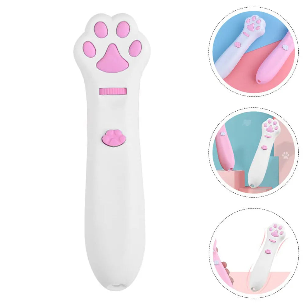 Laser Cat Teasing Stick Red Dot LED Light Pointer Interactive Toys Kitten Dog Chasers Training Indoor Pet Accessories Teasers