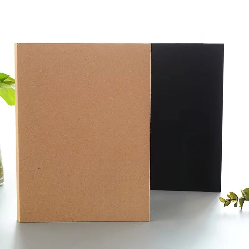 256Sheet Drawing Book black Drawing Student Notebook Sketch Book Cardboard Painting Sketchbook