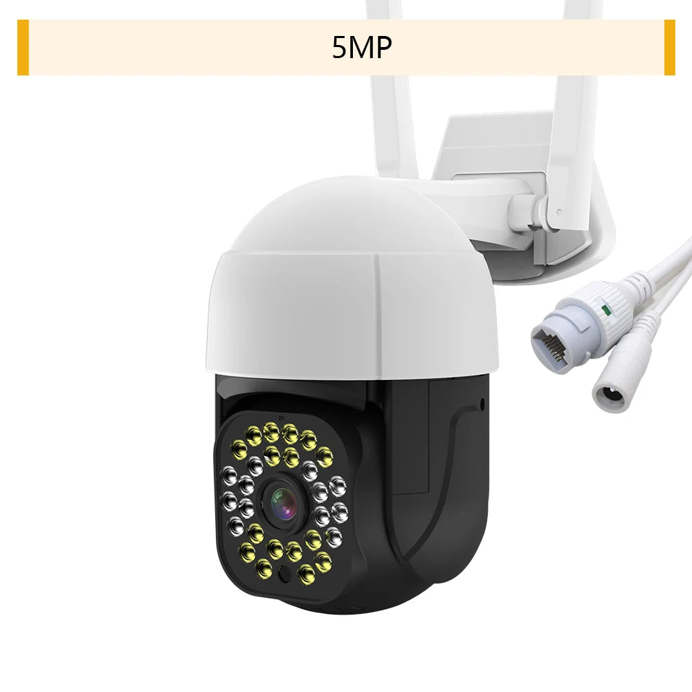 4K Auto tracking IP Camera Outdoor 5MP Night Vision Speed Dome CCTV Camera 8MP WIFI PTZ 1080P Home Security Video Surveillance