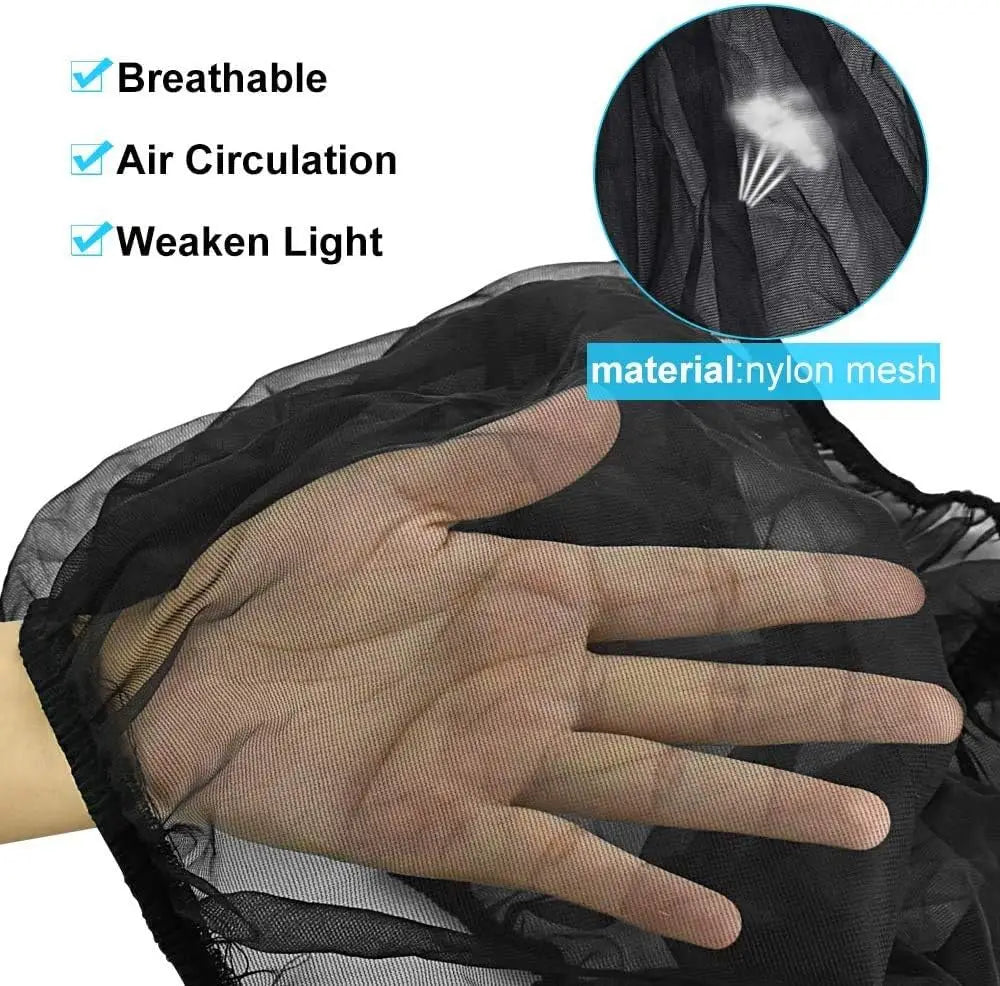 1PC DUniversal Mesh Bird Cage Cover Shell Skirt Net Easy Cleaning Catcher Guard Bird Cage Stretchy Mesh Parrot Bird Cage Net