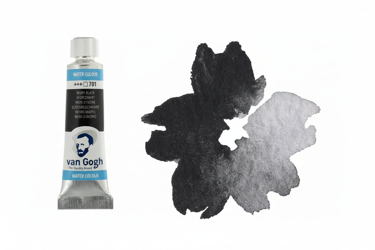 Van Gogh Original Watercolor Paint 10ml Tube Art Supplies Painting Artist Brilliant Transparent Colors College Grade Lightfast