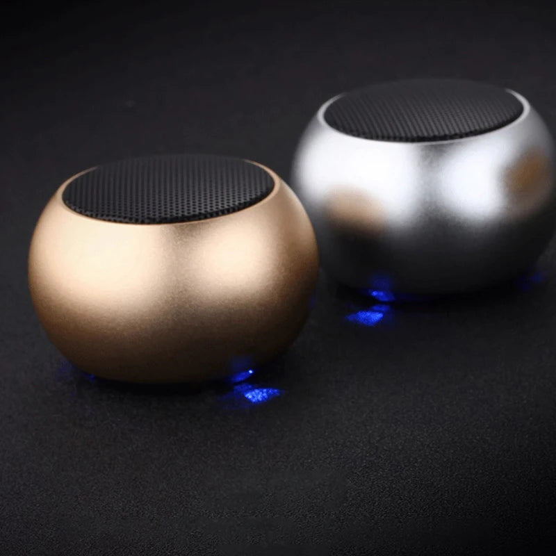 Bluetooth Wireless Speakers TWS Handfree Portable Cell Phone Speaker Small Subwoofer Bass Sound Box Mini Soundbox Metal
