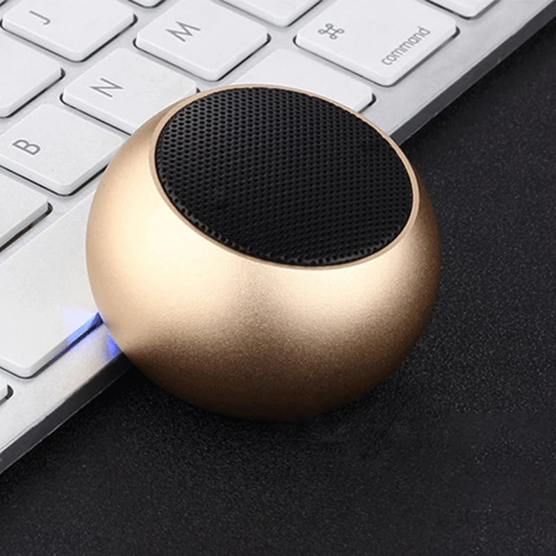 Bluetooth Wireless Speakers TWS Handfree Portable Cell Phone Speaker Small Subwoofer Bass Sound Box Mini Soundbox Metal