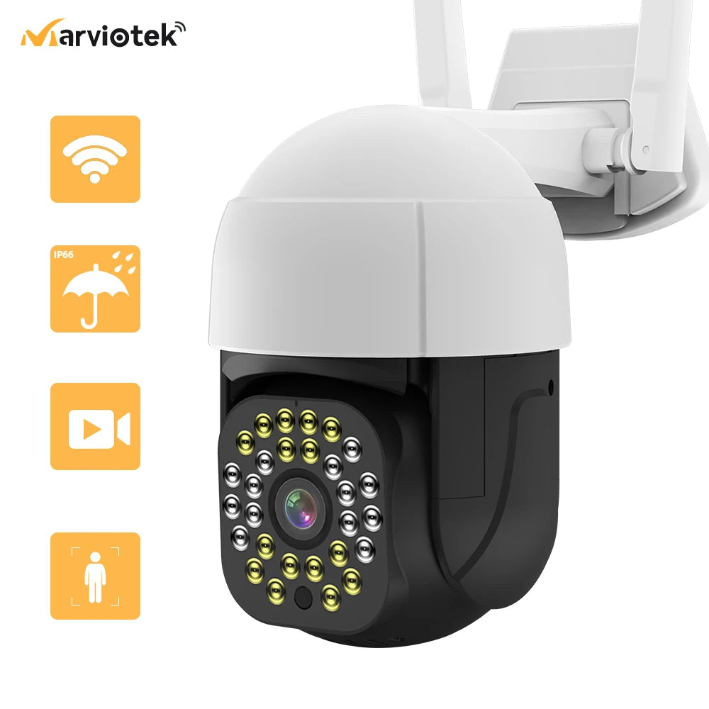 4K Auto tracking IP Camera Outdoor 5MP Night Vision Speed Dome CCTV Camera 8MP WIFI PTZ 1080P Home Security Video Surveillance