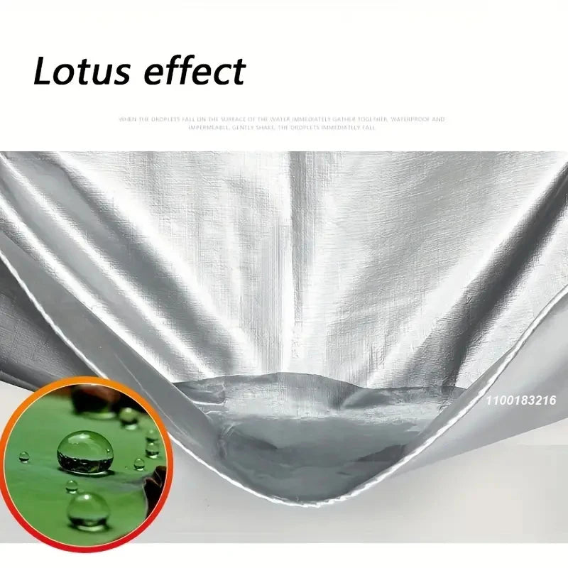 0.32mm PE waterproof oilcloth, outdoor garden plant shed, boat car, tent, sunshade, pet dog roof