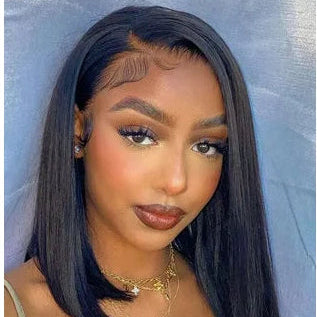 Bob Wig Human Hair Lace Front Wigs Human Hair 100% Human Hair Wigs Hd Transparent 13X4 Straight Lace Frontal Bob Wigs Cheap wigs
