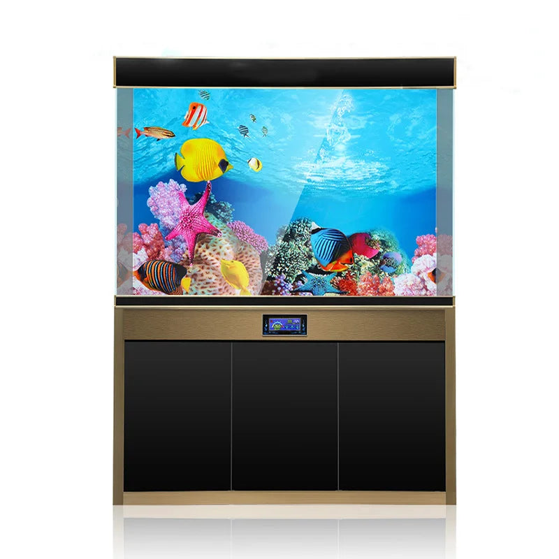 Background for Aquarium 3d Sticker Poster Fish Tank Aquarium Background accessories Decoration Ocean Plant Aquascape Painting