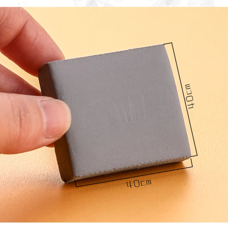 1Pc Faber-Castell Drawing Art Kneaded Erasers for Correcting,Lightening Charcoal Pencil and Pastel Artists Works, Gray in Box