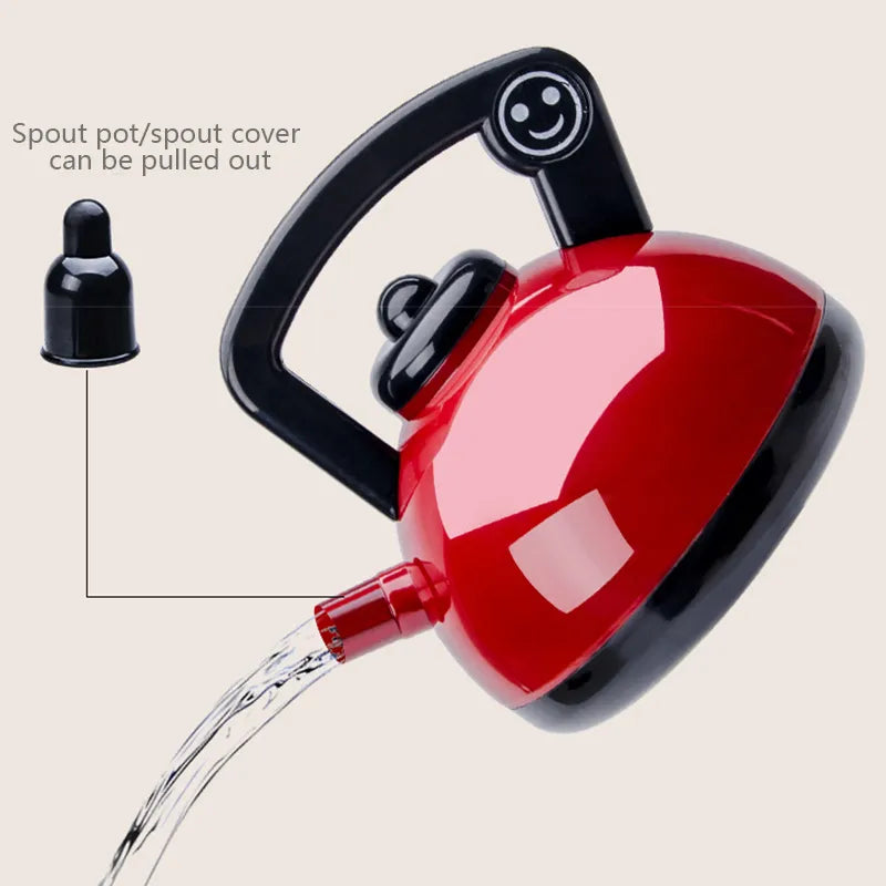 Kitchen Toys Set For Girls Toys Cooking Baby Cutting Fruit Cooking Kitchen Utensils Children's Simulation Education Pretend Play