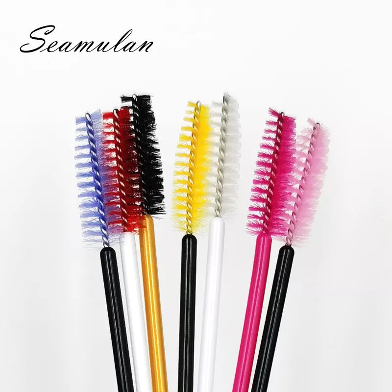Extension Eyelash Disposable Eyebrow brush Mascara Wand Applicator Eye Lashes Cosmetic Brushes Set makeup tools for beauty