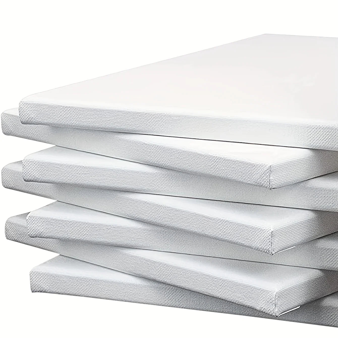 4pcs Paint Canvases For Painting, 8 X 12 Inches, Acid Free Canvases , For Adults And Teens, White Blank Flat Canvas Boards