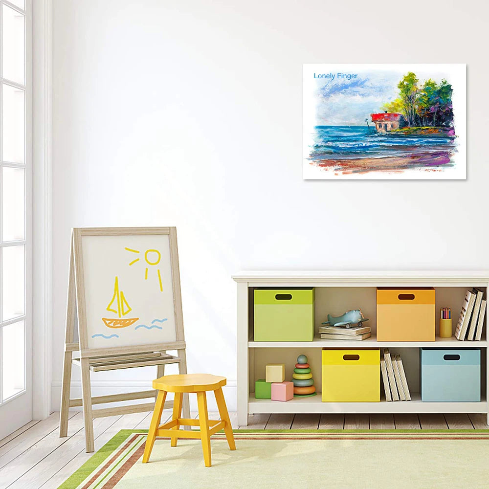 6pcs Canvas Panels, Gesso Primed White Blank Canvas for Painting - Cotton Art Supplies Canvas Board for Acrylic Paints