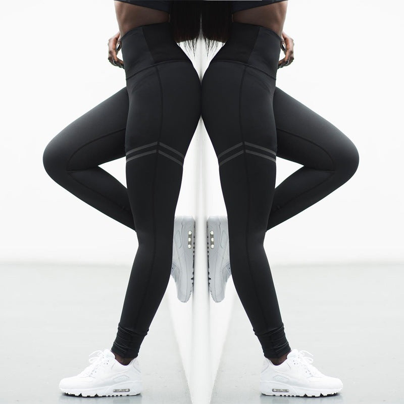 Women's Pants Fitness Leggings Printed High Waist Pants Running Gym Sport Jogging Pants Trousers