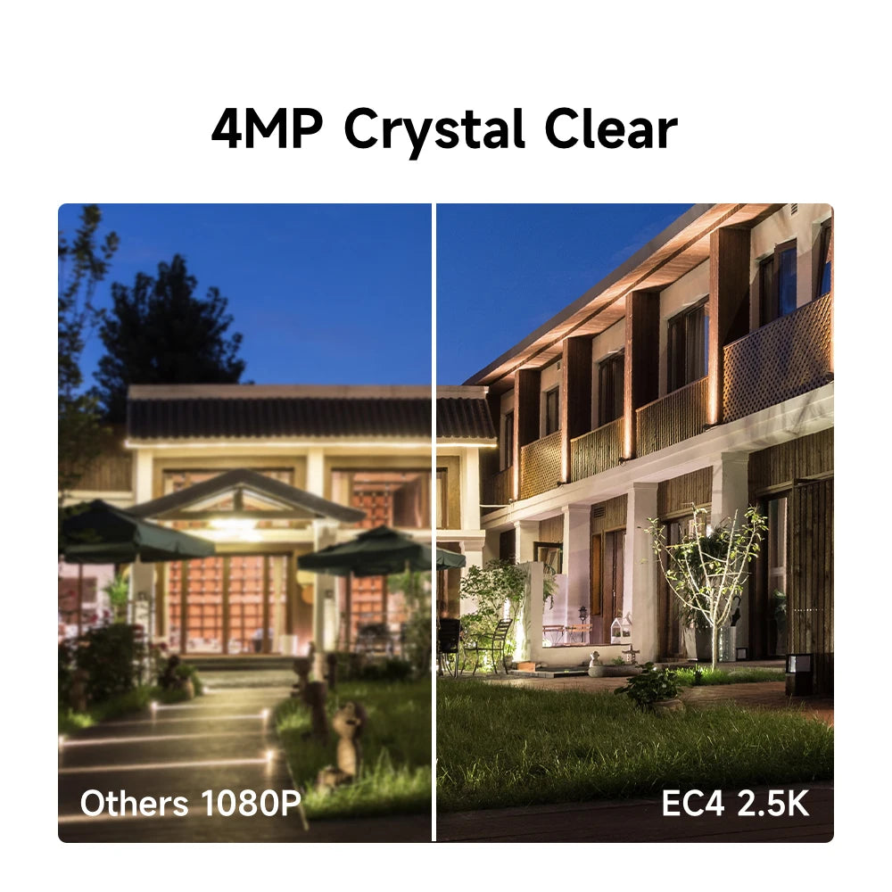 IMILAB EC4 Camera Outdoor Video Surveillance 2.5K HD IP WiFi Web Cam Wireless Smart Home Yard Security Protection CCTV Monittor