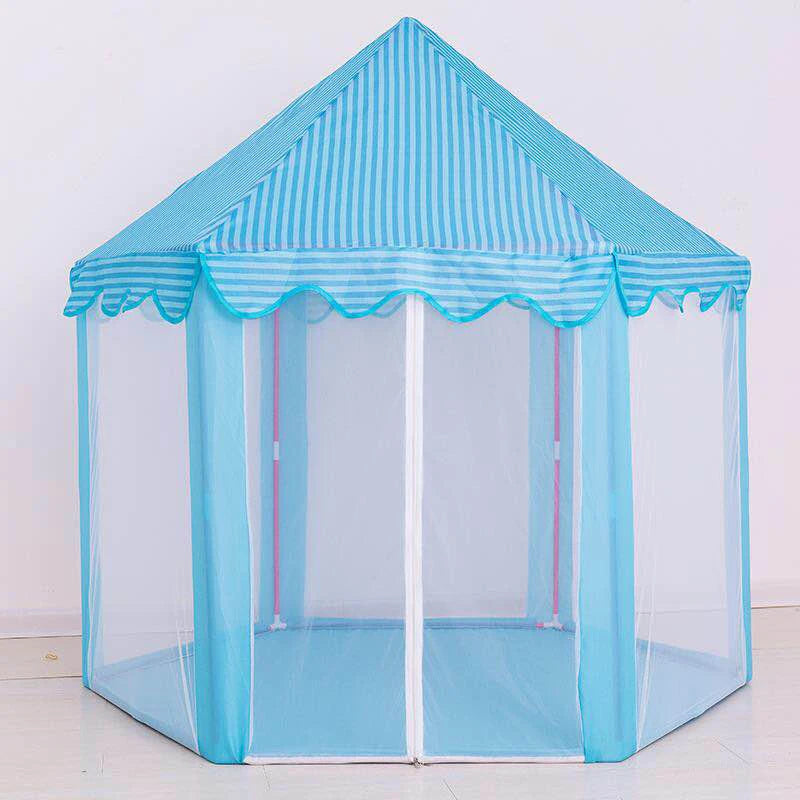 Anti-Mosquito Baby kid toy Tent Portable Folding Prince Princess Tent Kid Gift Child Castle Play House Wigwam Beach Zipper tent