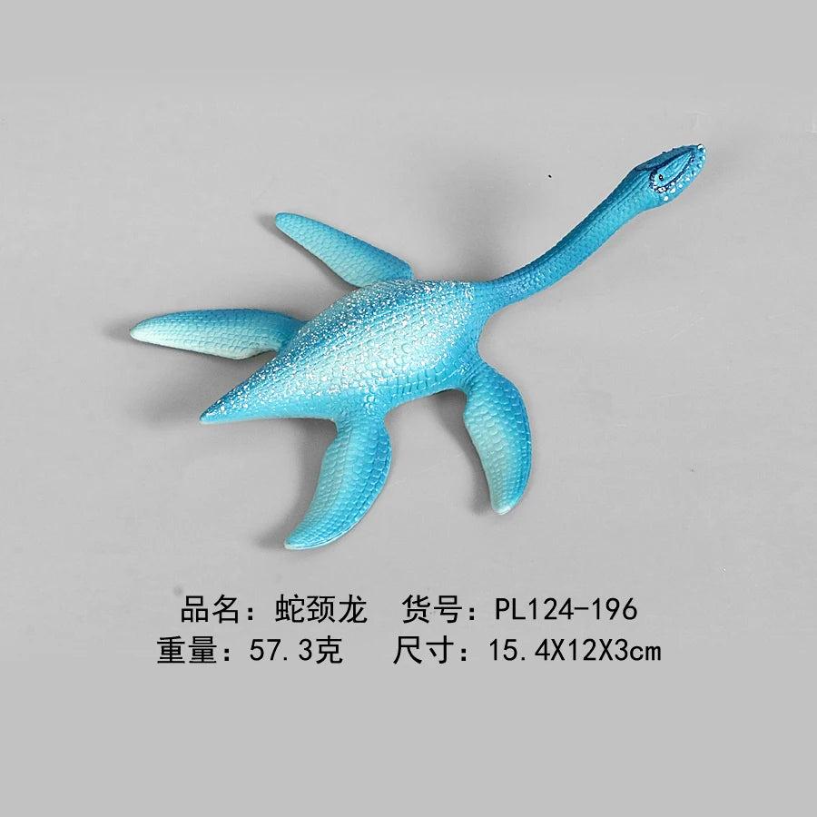 Big Dinosaur Models Toys Pterodactyl, Mosasaur, Hydrasaurus, Neptune Dragon Simulation Figurine,PVC Action Figure Collection Toy