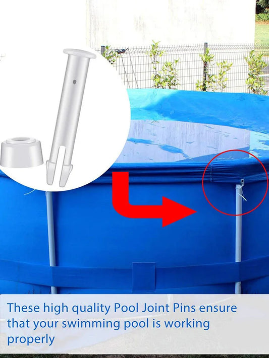 15/30 Pcs Pool Joint Pins & Pool Seals For Pool Replacement Parts PVC Pool Accessories 5.5/6/7 Cm