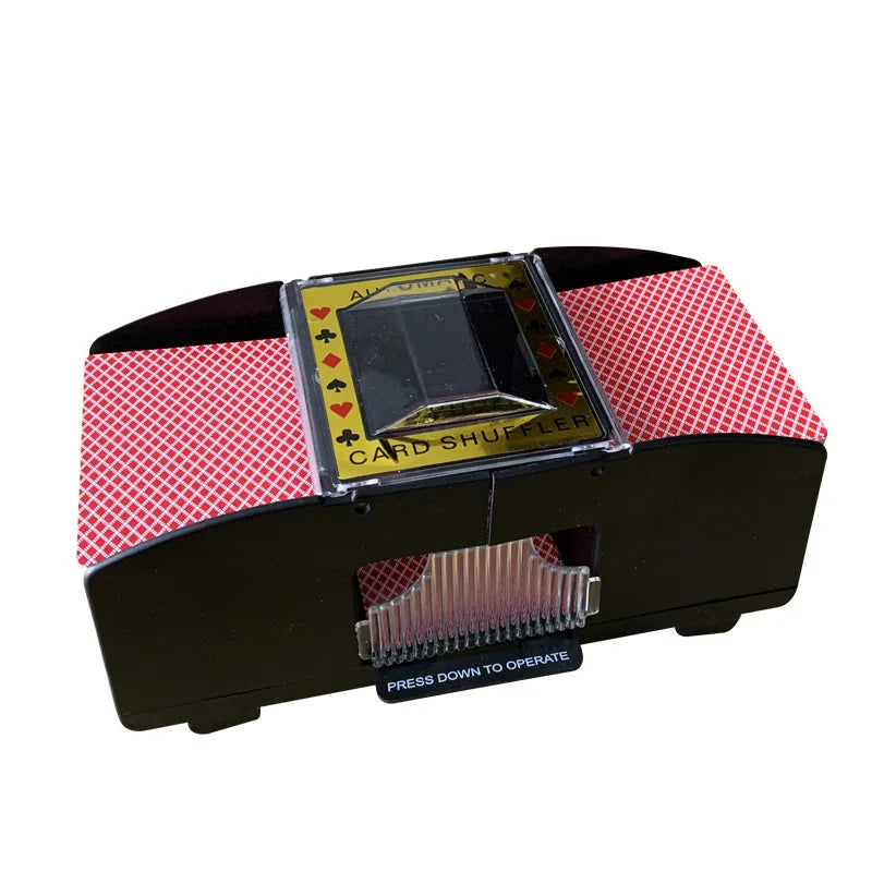 Card Shuffler Automatic Shuffle Machine For 2-6 Decks Playing Cards Fully Automatic Playing Card Shuffle Machine Battery-Free