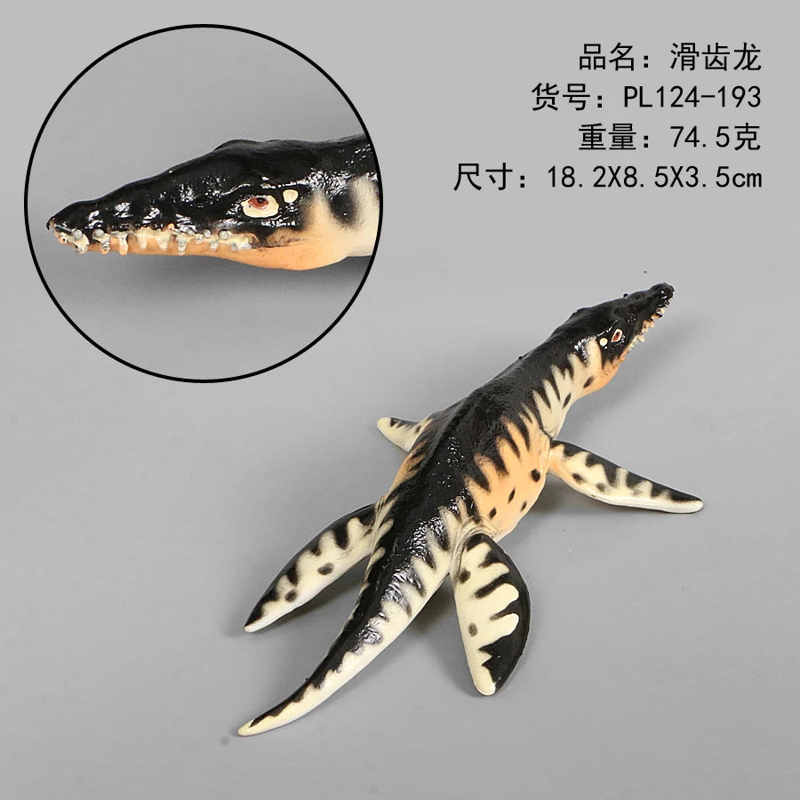 Big Dinosaur Models Toys Pterodactyl, Mosasaur, Hydrasaurus, Neptune Dragon Simulation Figurine,PVC Action Figure Collection Toy