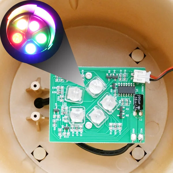 Green Pre-lit Mini Fiber Optic Tabletop Christmas Tree with 5-Layers Control LED Lights, Tabletop Xmas Table Top, 32 Inch