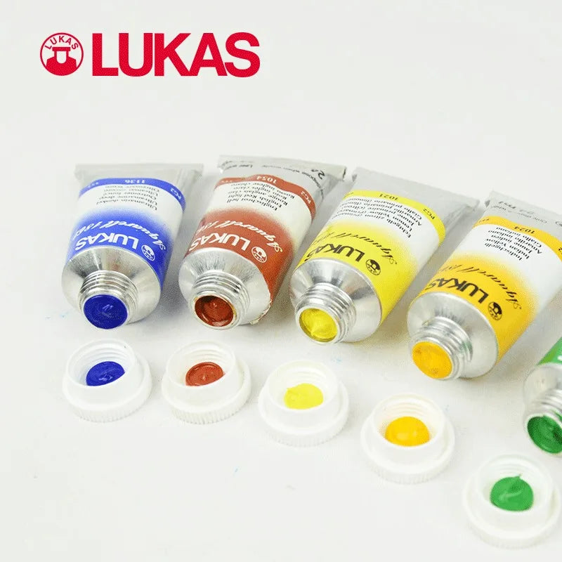 Germany imported LUKAS aquarelle 1862 artist watercolor paint 24ml 70 colors