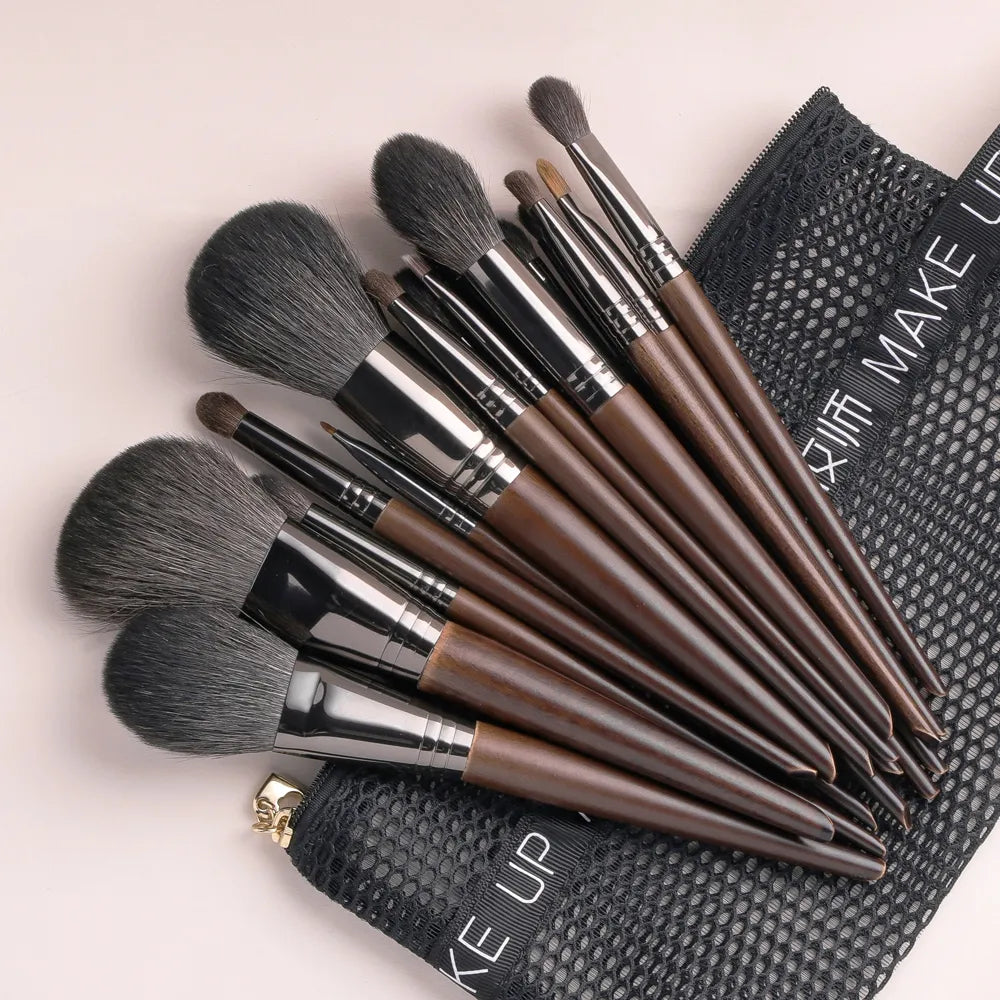 OVW Natural Makeup Brushes Set Eyeshadow Make Up Brush Goat Hair Kit for Makeup nabor kistey Blending  pinceaux maquillage