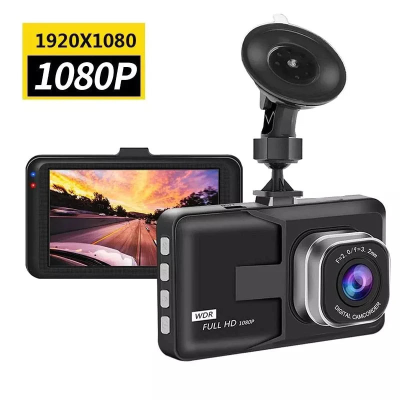 3 Inch Ful HD 1080P Driving Recorder Car DVR Night Camera  Loop Recording Parking Monitoring Dashcam Video Registrar