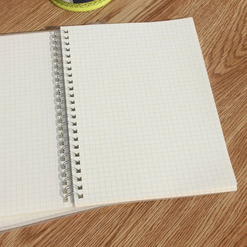 1pcs 50 Sheets Simple Grid Notebook Practical Office School Notepad Creative Drawing Graffiti Book Daily Memos Notebook