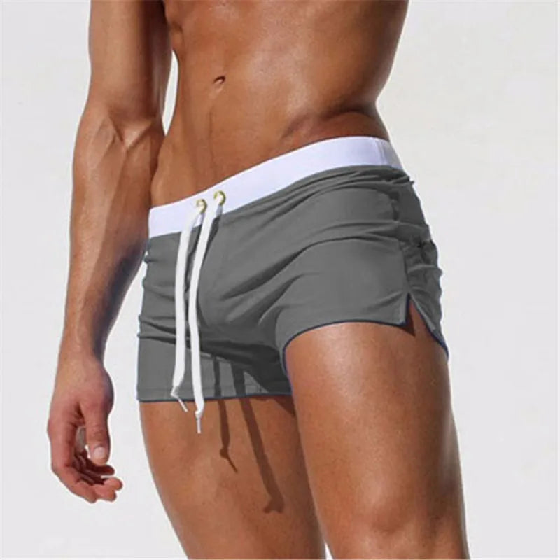 2024 Summer Swimwear Men Swimsuit Maillot De Bain Boy Swim Suits Boxer Shorts Swim Trunks Swimming Surf Banadores mayo sungas